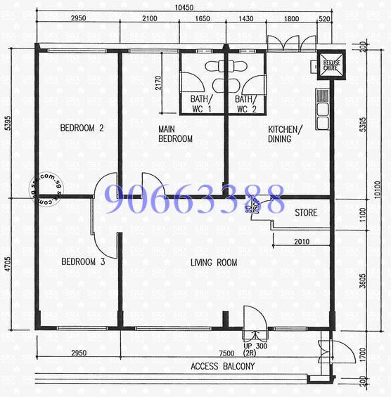 Blk 861 Tampines Avenue 5 (Tampines), HDB 4 Rooms #151630082